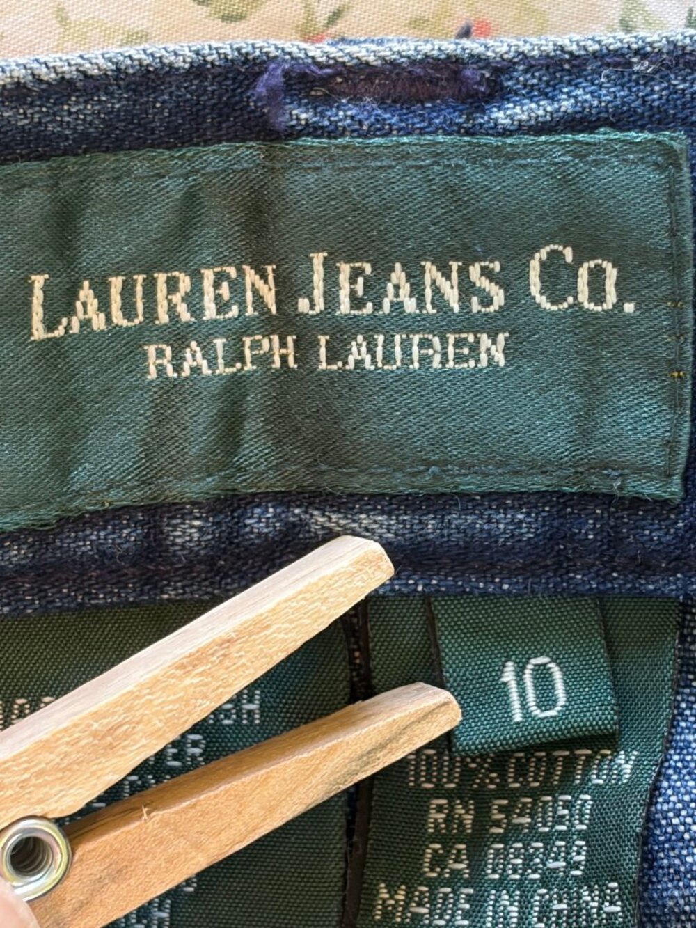 Vintage Lauren Jeans Co Ralph Lauren Denim Maxi Skirt - Picture 11 of 16